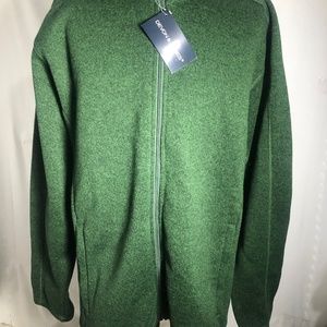 Mens Green Sweater. NEW. Size 2X. Devon and Jones.  New with tag.